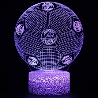 Fodbold 3D natlampe - Aberdeen FC